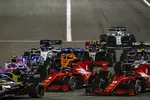 Foto zur News: Esteban Ocon (Renault), Lance Stroll (Racing Point), Sebastian Vettel (Ferrari), Charles Leclerc (Ferrari) und Kevin Magnussen (Haas)