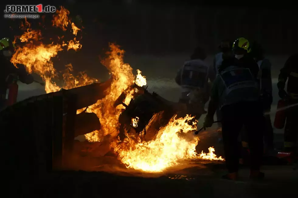 Foto zur News: Romain Grosjean (Haas)