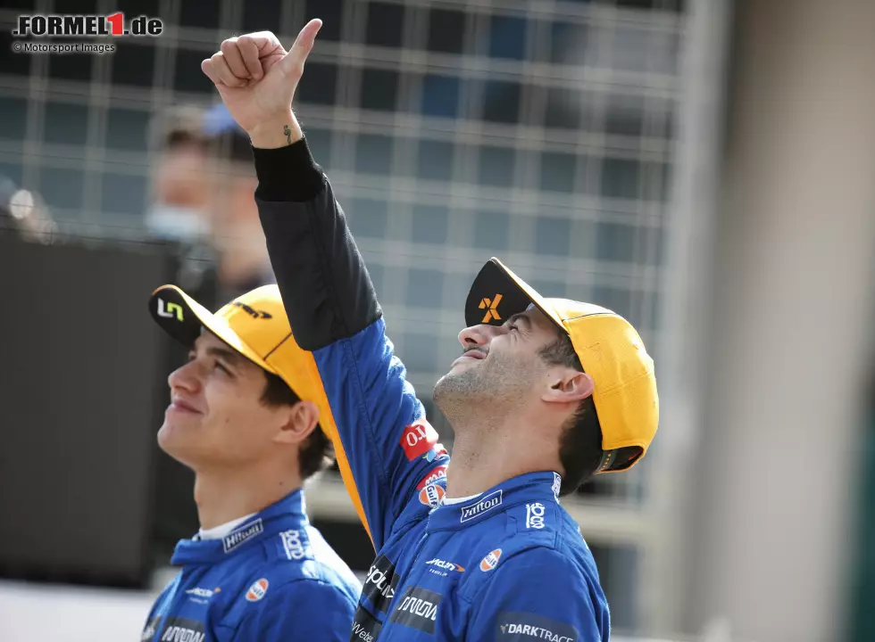 Foto zur News: Lando Norris (McLaren) und Daniel Ricciardo (McLaren)