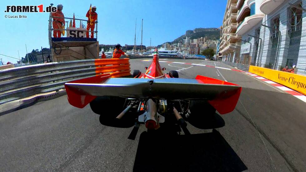 Foto zur News: Jean Alesi Grand Prix Monaco Historique 2021 - Ferrari 312 B3 1974