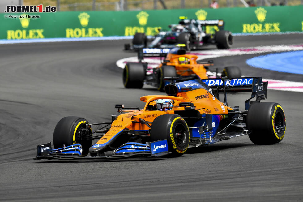 Foto zur News: Daniel Ricciardo (McLaren) und Lando Norris (McLaren)