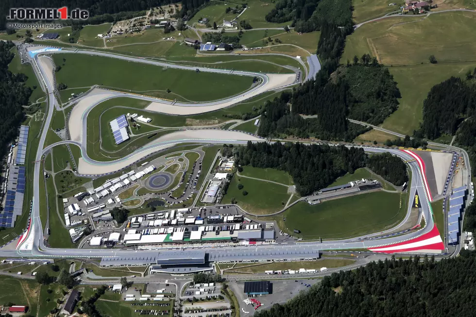 Foto zur News: Red-Bull-Ring von oben