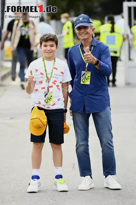 Foto zur News: Emerson Fittipaldi mit Sohn Emerson