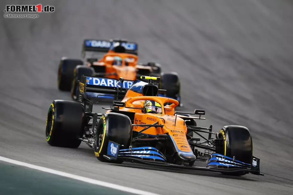 Foto zur News: Lando Norris (McLaren) und Daniel Ricciardo (McLaren)