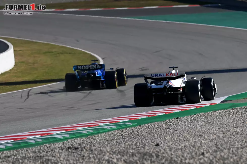 Foto zur News: Nicholas Latifi (Williams) und Nikita Masepin (Haas)