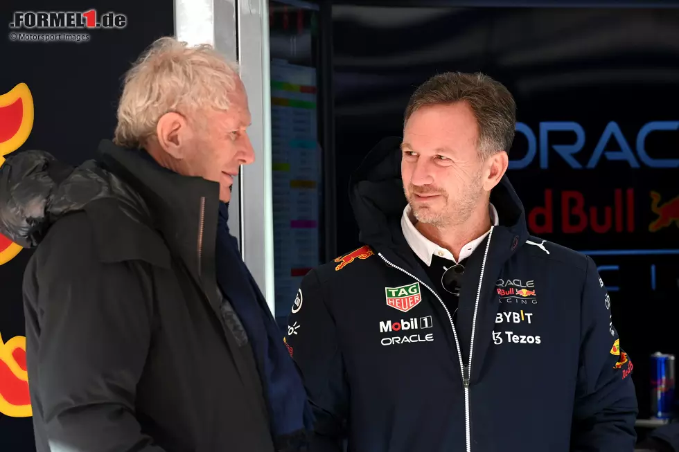 Foto zur News: Helmut Marko und Christian Horner