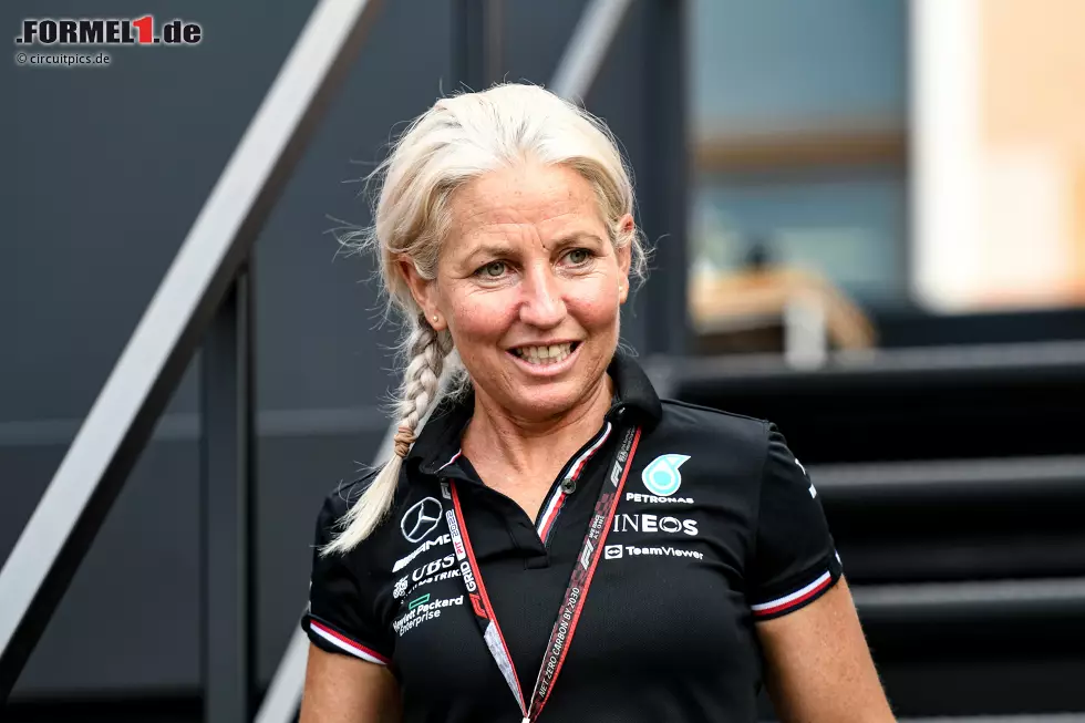 Foto zur News: Angela Cullen, Physiotherapeutin von Lewis Hamilton