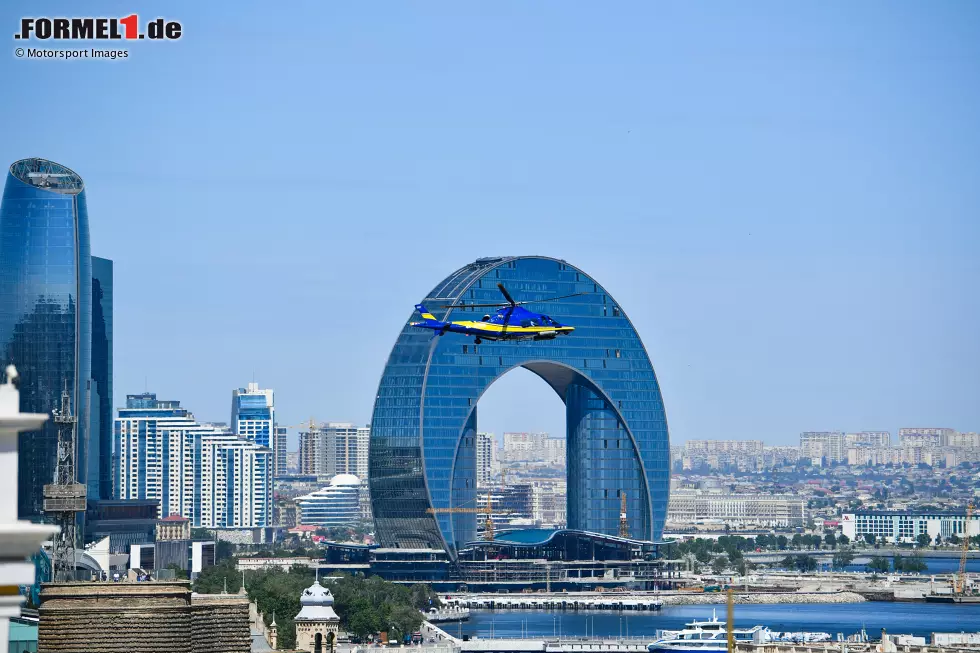 Foto zur News: Blick auf Baku