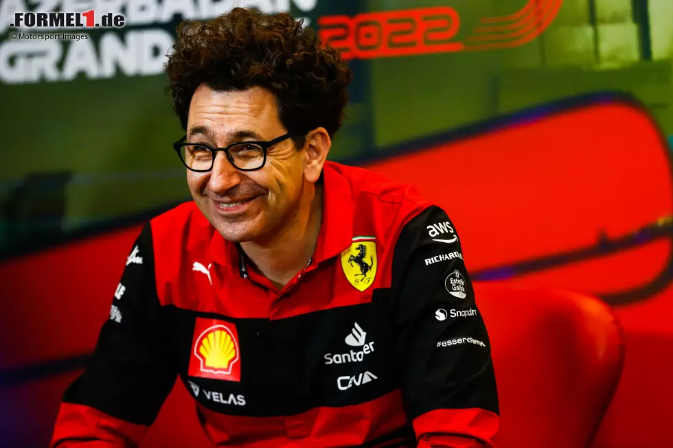 Foto zur News: Mattia Binotto (Ferrari)