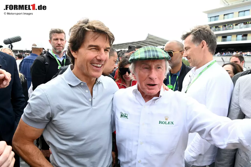 Foto zur News: Tom Cruise und Jackie Stewart