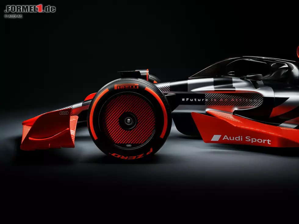 Foto zur News: Formel-1-Showcar von Audi