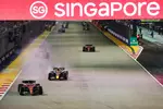 Foto zur News: Charles Leclerc (Ferrari), Sergio Perez (Red Bull), Lewis Hamilton (Mercedes) und Carlos Sainz (Ferrari)