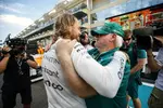 Foto zur News: Sebastian Vettel (Aston Martin) und Vater Norbert Vettel