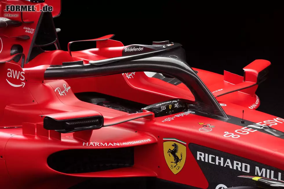 Foto zur News: Ferrari SF-23 Detailaufnahme