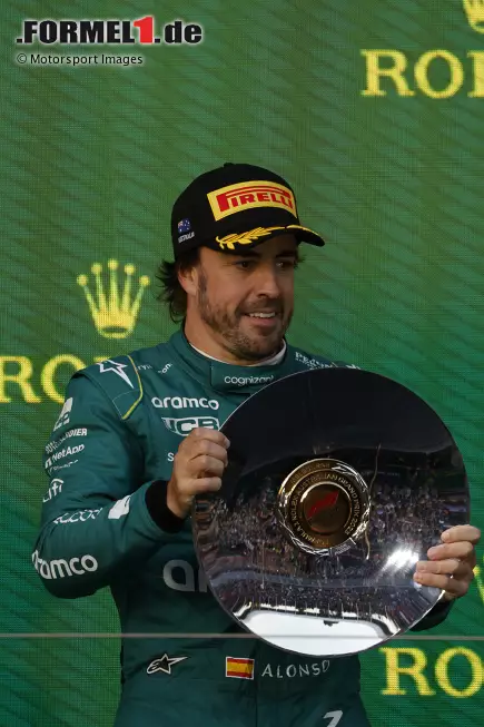 Foto zur News: Fernando Alonso (Aston Martin)