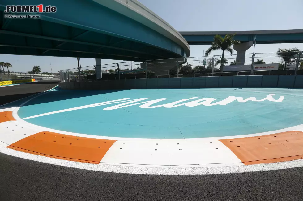 Foto zur News: Blick auf die Formel-1-Strecke in Miami