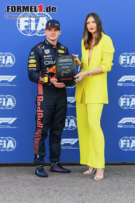 Foto zur News: Max Verstappen (Red Bull) mit Ex-Tennisprofi Maria Scharapowa