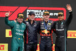 Gallerie: Fernando Alonso (Aston Martin), Adrian Newey, Max Verstappen (Red Bull) und Lewis Hamilton (Mercedes)