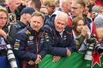 Foto zur News: Christian Horner und Helmut Marko