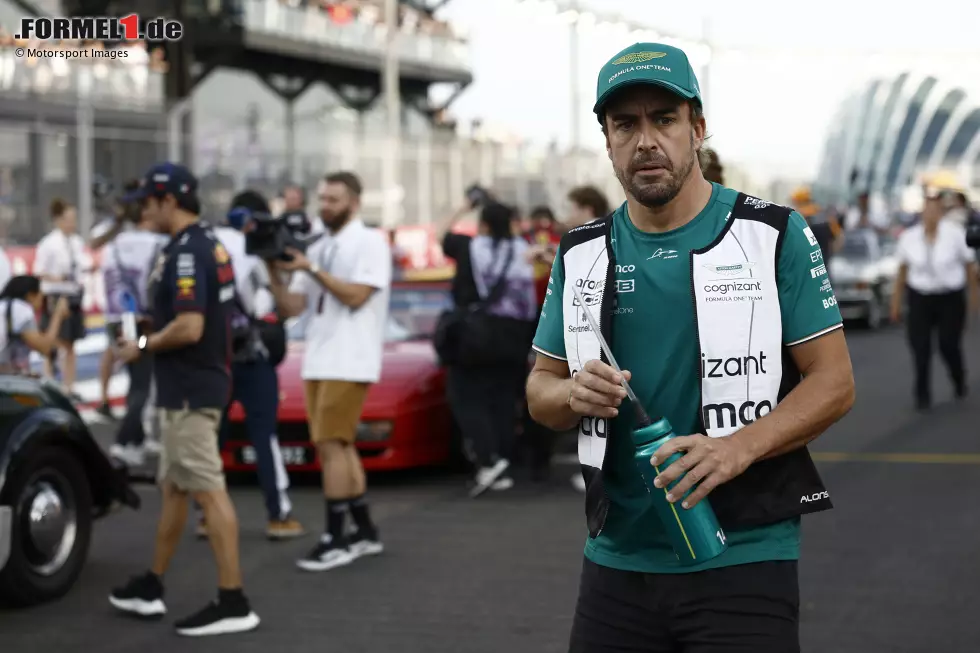 Foto zur News: Fernando Alonso (Aston Martin)