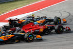Foto zur News: Lando Norris (McLaren), Carlos Sainz (Ferrari) und Oscar Piastri (McLaren)