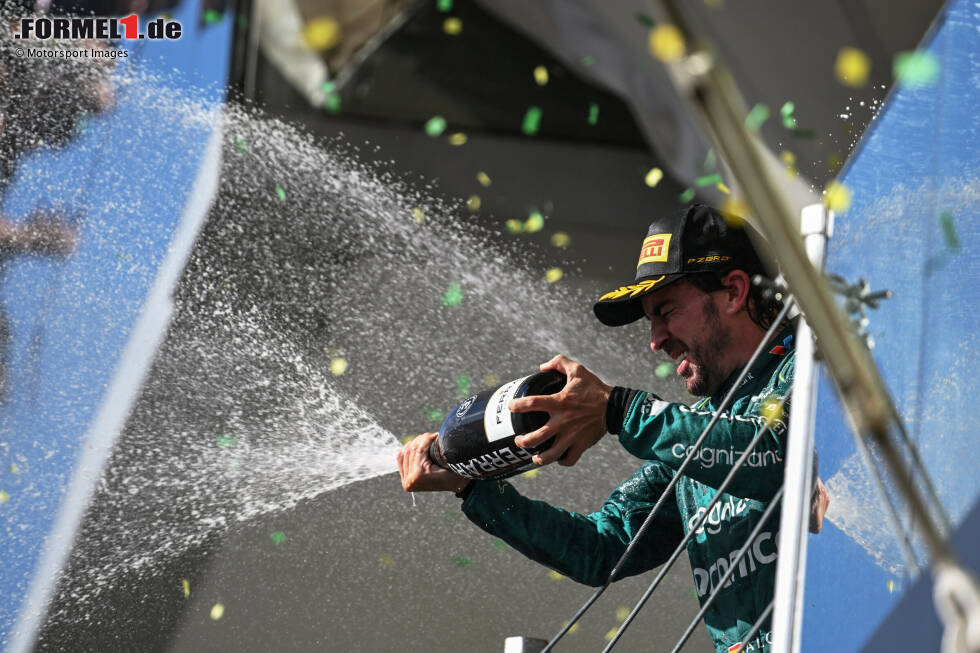 Foto zur News: Fernando Alonso (Aston Martin)