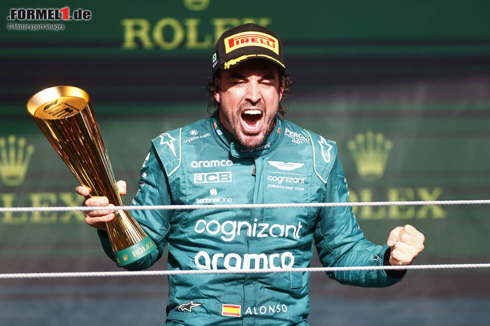 Foto zur News: Fernando Alonso (Aston Martin)