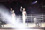 Foto zur News: Kevin Magnussen (Haas) und Nico Hülkenberg (Haas)