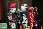 Foto zur News: Pierre Gasly (Alpine), Lewis Hamilton (Mercedes) und Carlos Sainz (Ferrari)