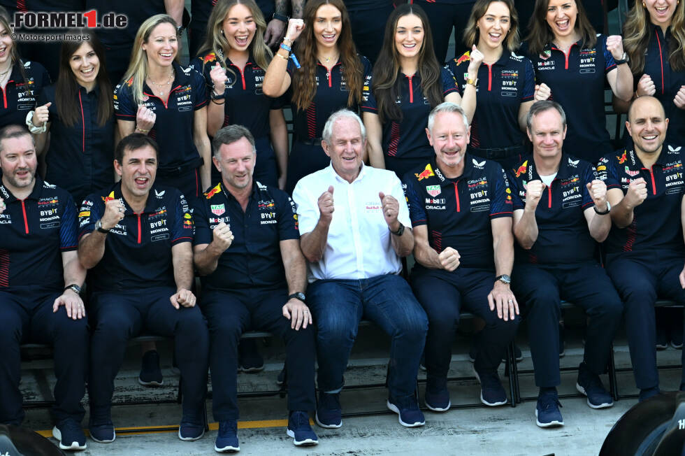 Foto zur News: Christian Horner und Helmut Marko