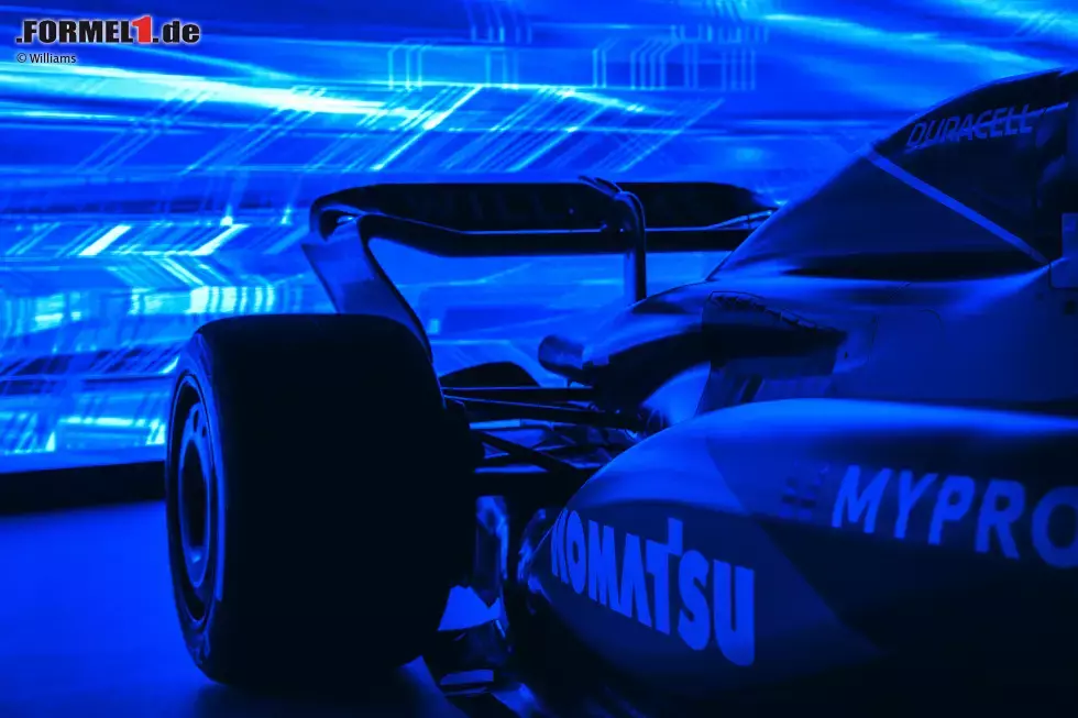 Foto zur News: Williams FW46 (nur Farbdesign)