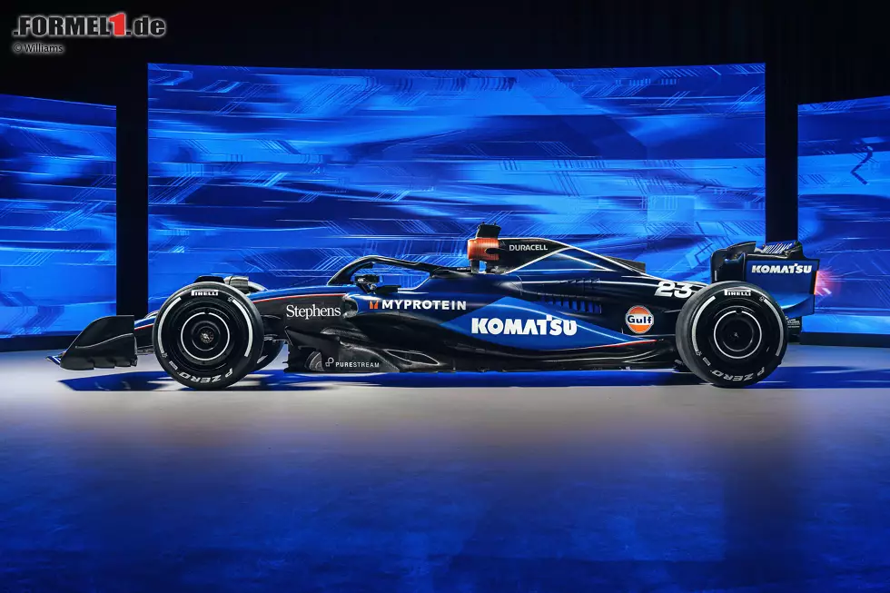 Foto zur News: Williams FW46 (nur Farbdesign)