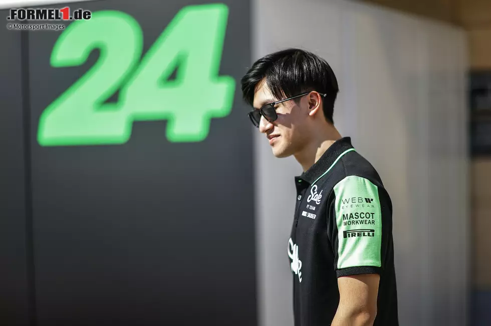 Foto zur News: Guanyu Zhou (Sauber)