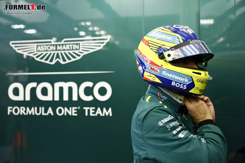 Foto zur News: Fernando Alonso (Aston Martin)