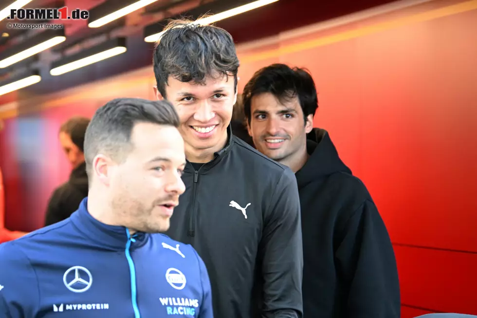 Foto zur News: Alexander Albon (Williams) und Carlos Sainz