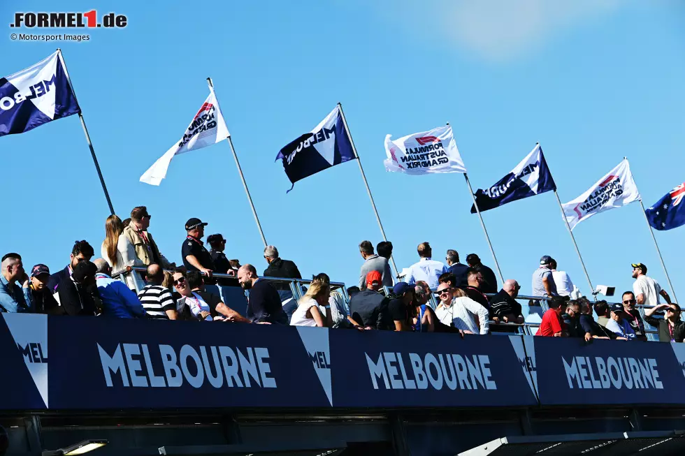 Foto zur News: Fans in Melbourne