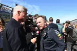 Foto zur News: Christian Horner und David Coulthard