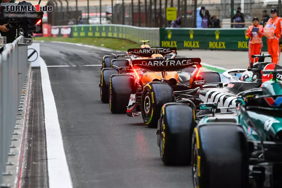 Foto zur News: Lando Norris (McLaren) und Oscar Piastri (McLaren)