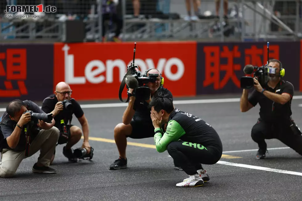 Foto zur News: Guanyu Zhou (Sauber)