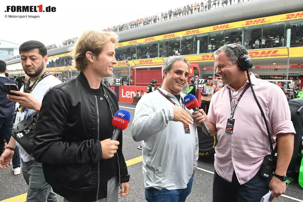 Foto zur News: Nico Rosberg und Juan Pablo Montoya