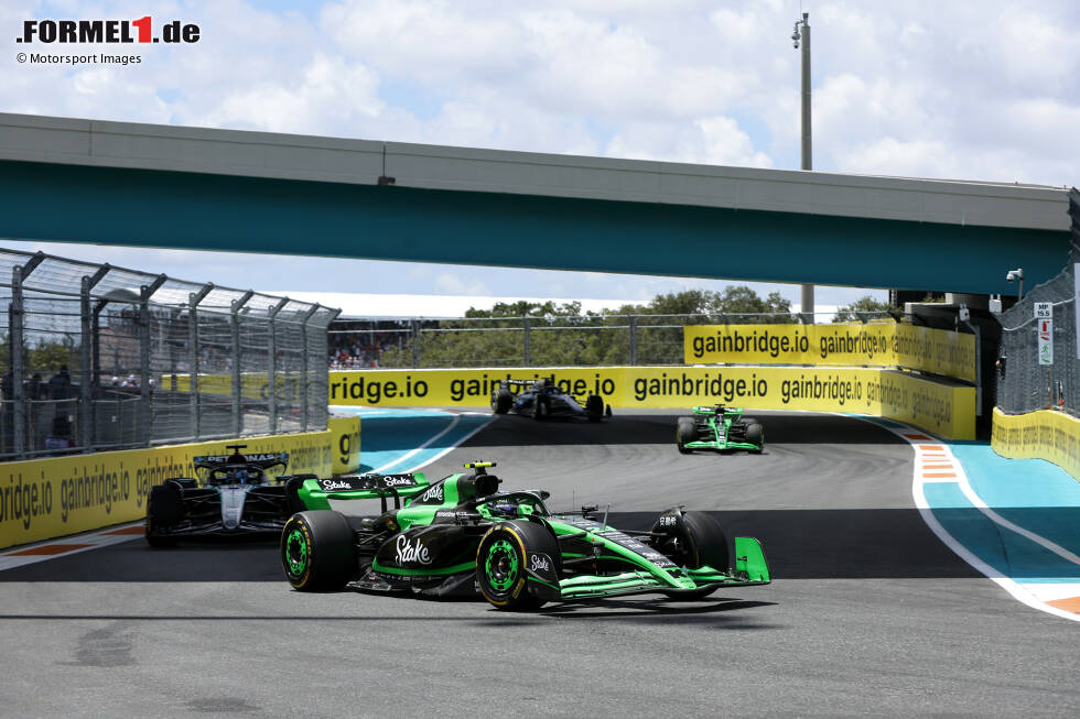 Foto zur News: Guanyu Zhou (Sauber)