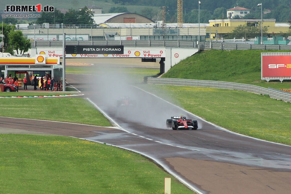 Foto zur News: Ferrari-Reifentest in Fiorano