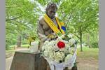 Foto zur News: Senna-Memorial in Imola