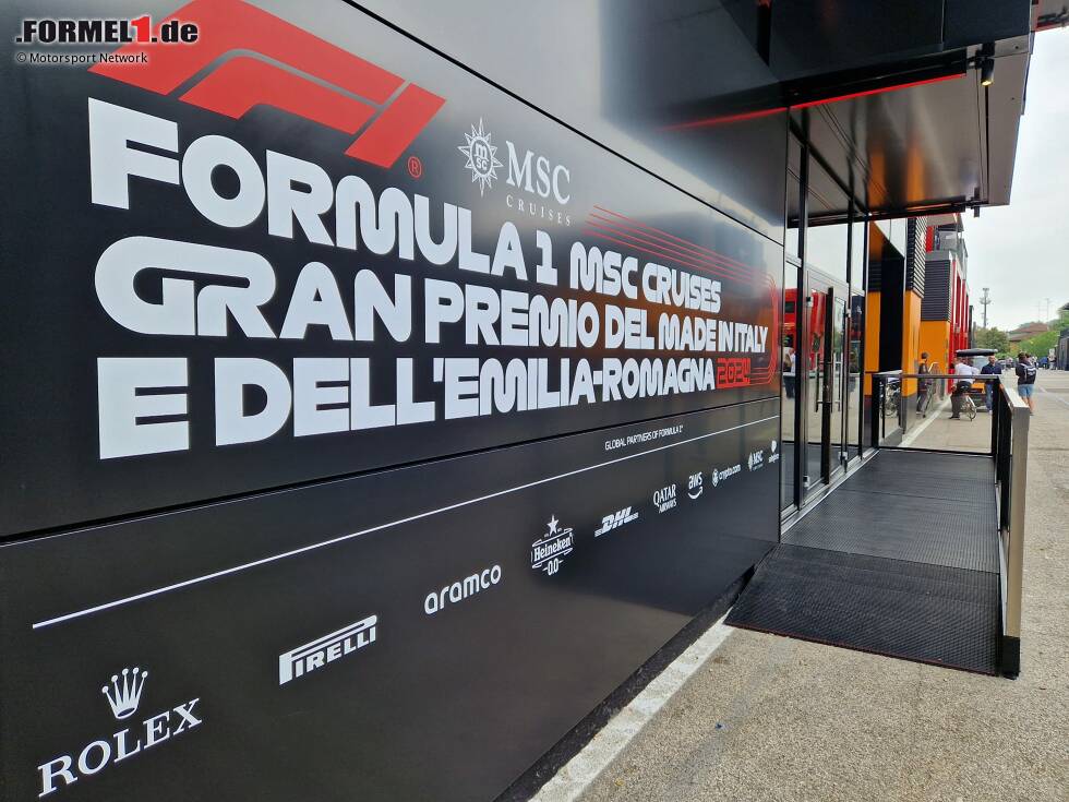 Foto zur News: Der offizielle Titel des Formel-1-Rennens in Imola