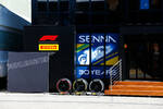 Foto zur News: Senna-Tribute bei Pirelli