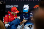 Foto zur News: Charles Leclerc (Ferrari) und Logan Sargeant (Williams)
