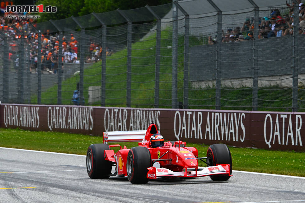 Foto zur News: Gerhard Berger und Michael Schumacher