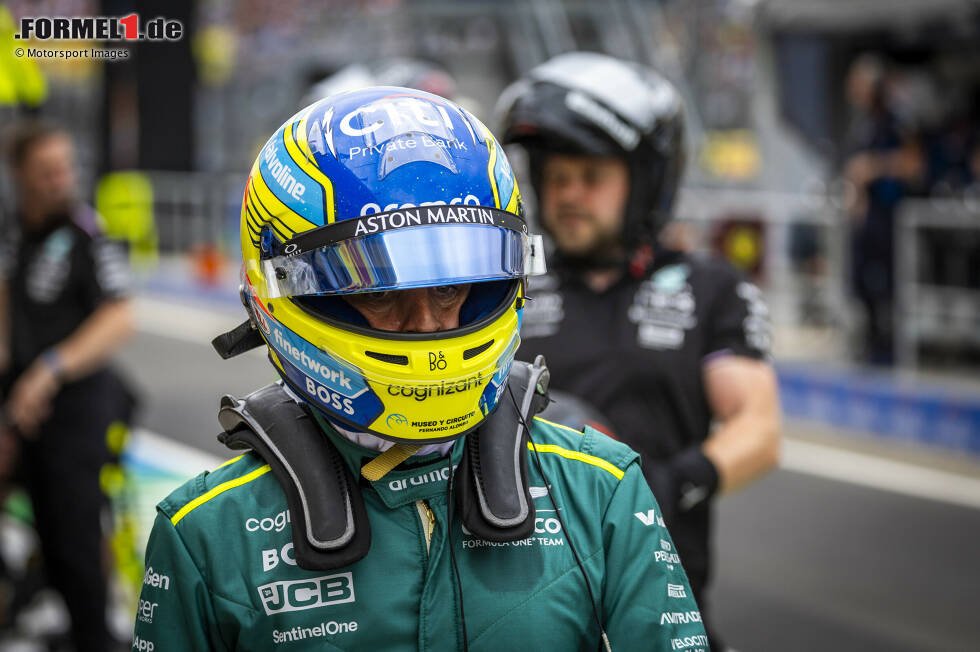 Foto zur News: Fernando Alonso (Aston Martin)