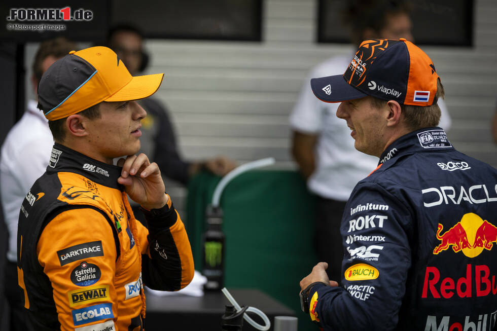 Foto zur News: Lando Norris (McLaren) und Oscar Piastri (McLaren)