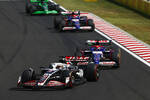 Foto zur News: Kevin Magnussen (Haas), Daniel Ricciardo (Racing Bulls) und Yuki Tsunoda (Racing Bulls)